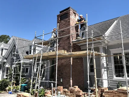 Chimney Rebuilding in Greenwich, CT