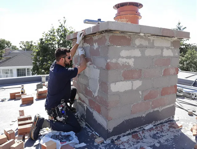 Advanced chimney repair process by Greenwich Chimney Sweep in Greenwich, CT